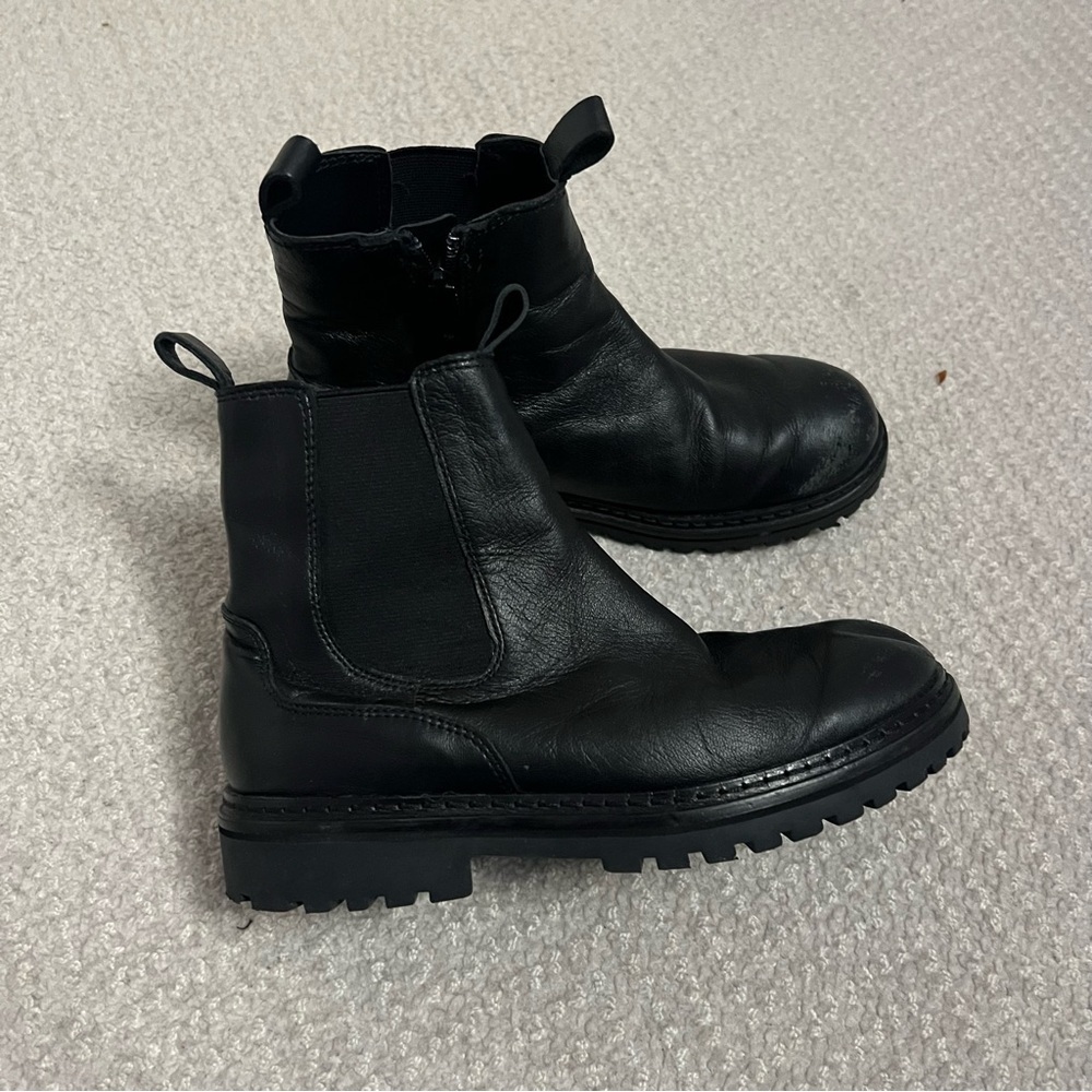 Zara Leather Boots
